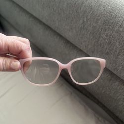 Reading frame glasses