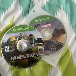 Xbox One Minecraft And Forza Horizon 3 Games