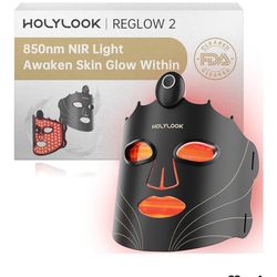 FDA Cleared Red Light Therapy Face Mask – 850nm LED Wireless Skincare Mask
