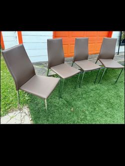 Set of 4 Modern Dining Chairs
