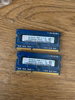 4GBs DDR3 laptop RAM