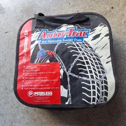 Snow Chains: Peerless AutoTrac Self Tightening Chains for Passenger Cars