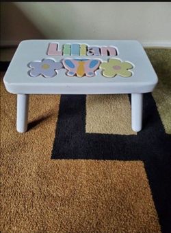 Kids stool. Real Wood.