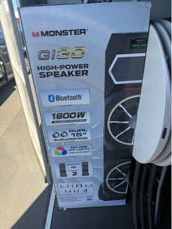 Monster GI30 high power speaker