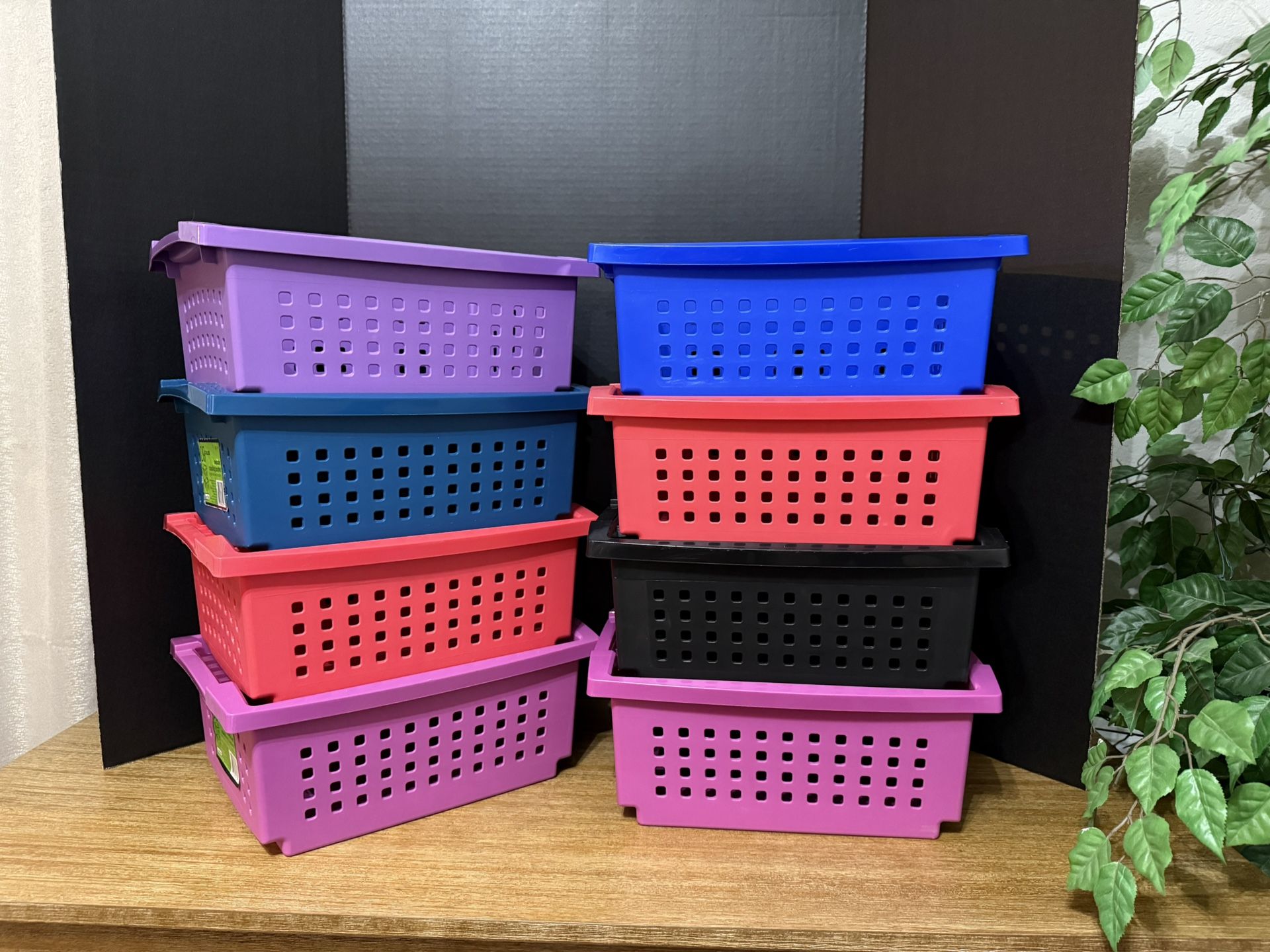 Stacking Baskets (8 Baskets)