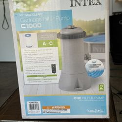 Intex Filter Pump For Pool