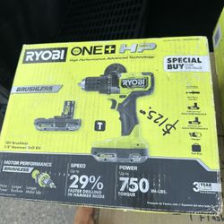 New Ryobi Drill