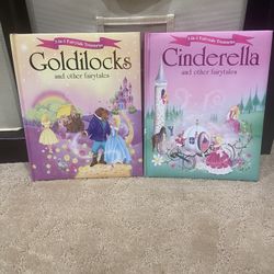 Fairytale Stories: Cinderella Goldilocks Books
