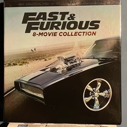 Fast And Furious 8 Movie Collection 