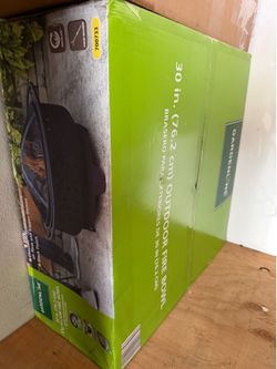 Gardenline 30 inch outdoor fire bowl for fire pit.