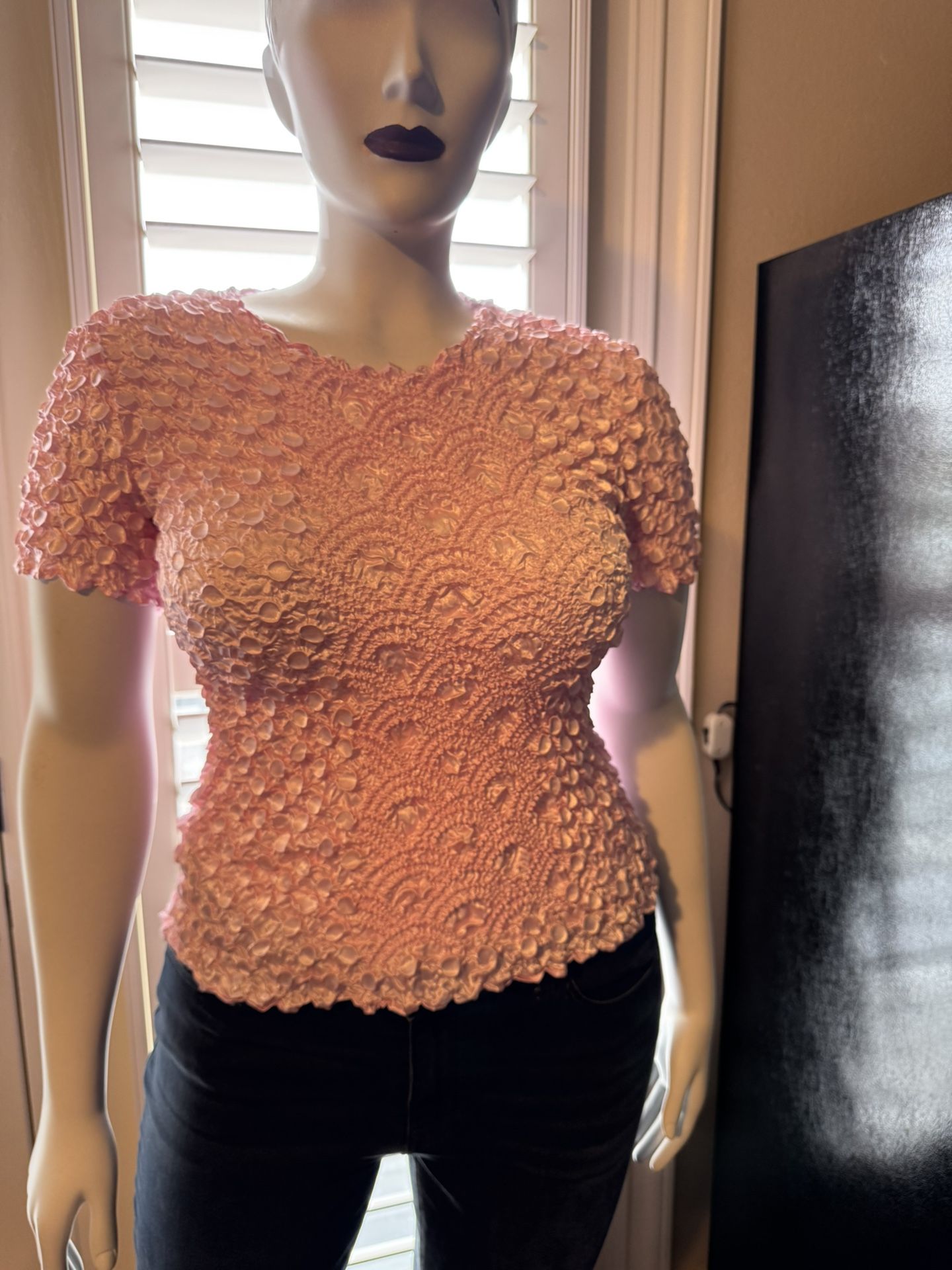Fancy Bubble, Popcorn Top - Pink