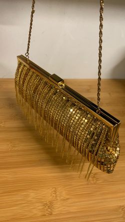 Beautiful gold clutch