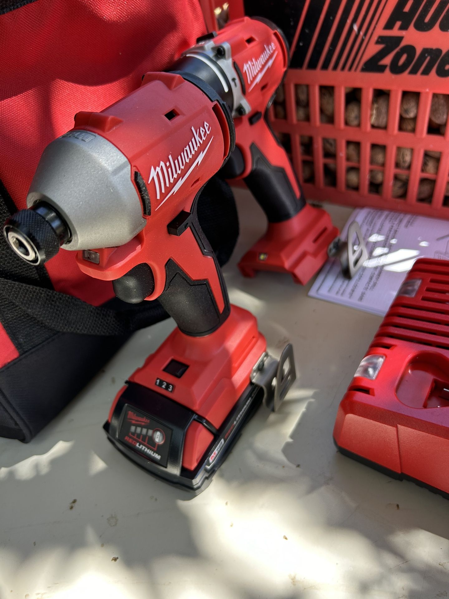 Milwaukee 3 Speed Impact And Hammer Drill One Batt And Charger Pick Up West