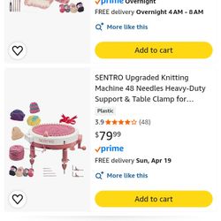 Sentro Knitting Machine (48 Needles) 