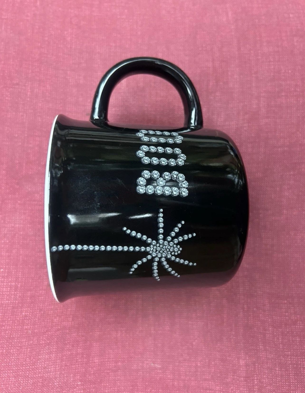 Boo! Halloween mug, Spider, Spiderwebs, Black, Home Essentials