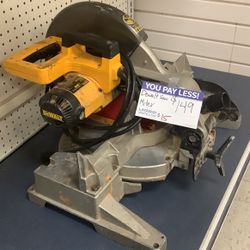 DeWalt Miter Saw- Used