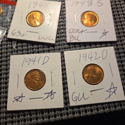 1000's Of Perfect Wheat Pennies 