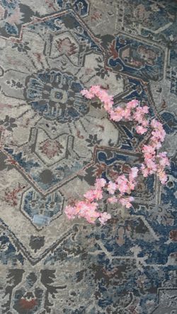 Pink Artificial Cherry Blossom Garland