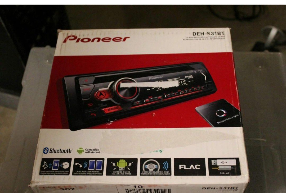 Pioneer DEH-S31BT CD Receiver with Bluetooth

