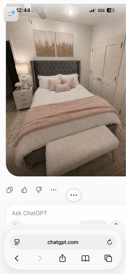 Headboard and frame