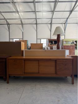 Danish Teak TV Console / Credenza