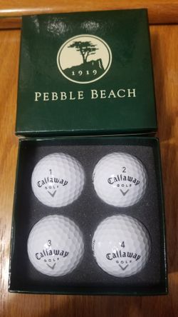 PEBBLE BEACH 1919 GOLF BALLS 