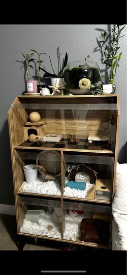 Hamster cage / enclosure large and aesthetic