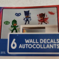 Pj Masks wall decals new