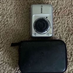 Canon Camera With Case 