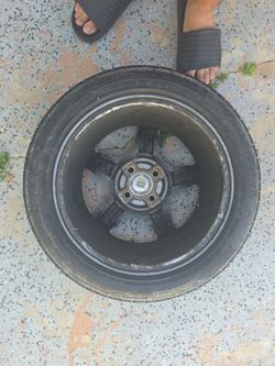 "15" MB Wheels Gold Rim with 195/50R15 Evoluxx Tire - 4 Lug