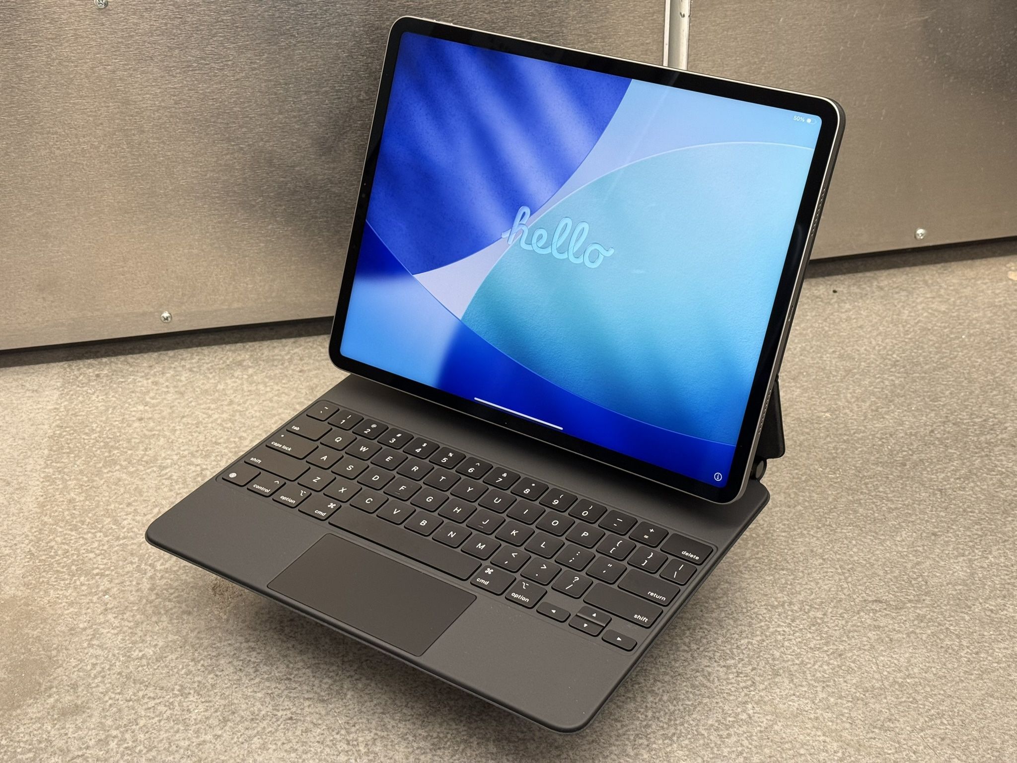 iPad Pro 12.9” (6th Gen, M2, Wi-Fi) + Magic Keyboard
