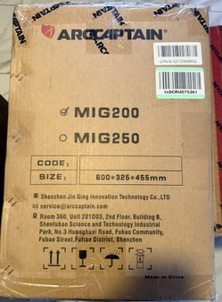 Arccaptain mig 200 multi process welder