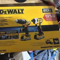 Dewalt Drill Set DCK274E2