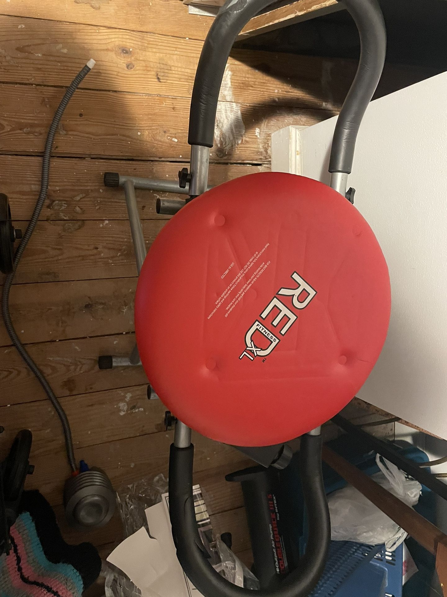 Red Xl Exercise Chair
