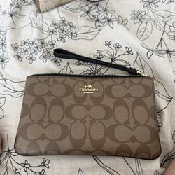 Coach Large Wristlet