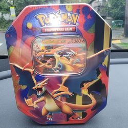Pokémon Mega Charizard Y Ex Tin  - New Sealed