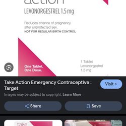 Take Action Emergency Contraceptive Day After Pill