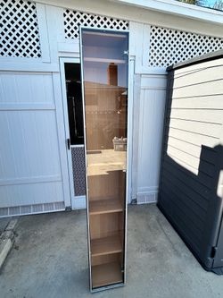 Ikea Media Cabinet with Glass door