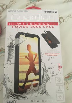 iPhone X power case waterproof