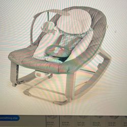 New!  Keep Cozy Grow W/me Vibrating Baby Bouncer Rocker Seat 0-30 Mos