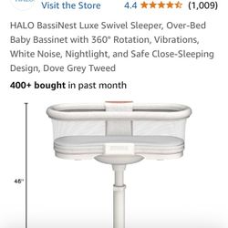 Halo Bassinet Swivel Luxe