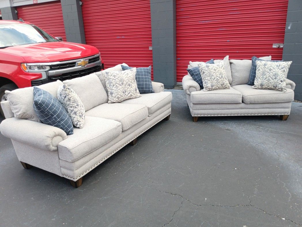 Couch and Loveseat Set