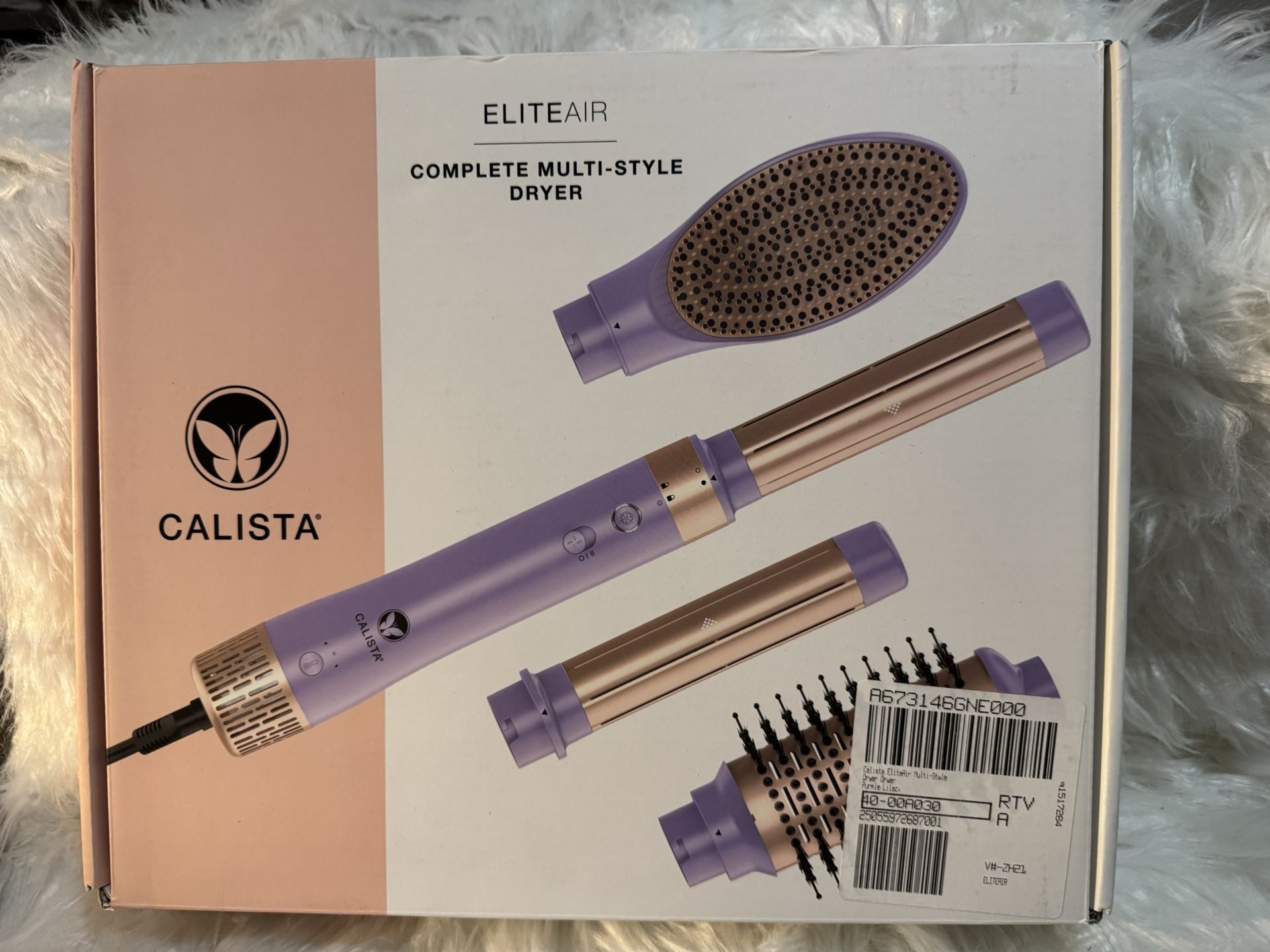 Calista EliteAir Multi-Style Dryer with 4 styling  attachments