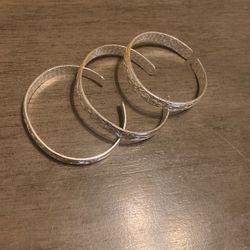 Silver Bangles