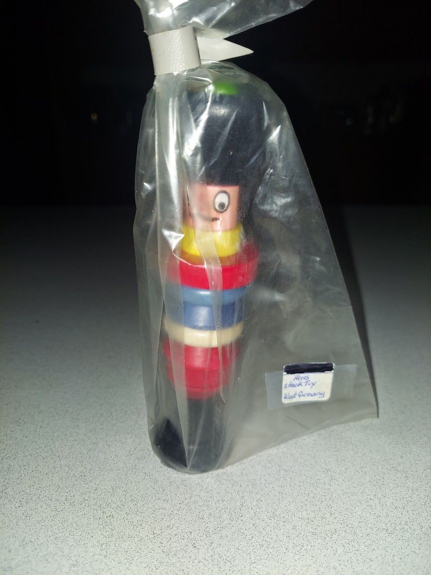 EXTREMELY RARE VINTAGE WEST GERMANY STACK TOY 