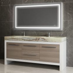 Bathroom Vanity 72”
