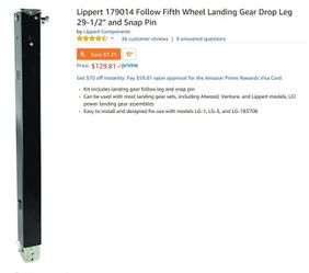 5th Wheel Landing Gear