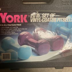 Dumbbell Set In Carry Case 