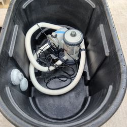 100 Gallon Therapy Spa Complete With Pump And Hoses. 