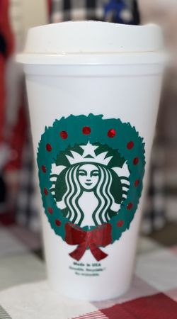 Santa Mickey Hot Cup